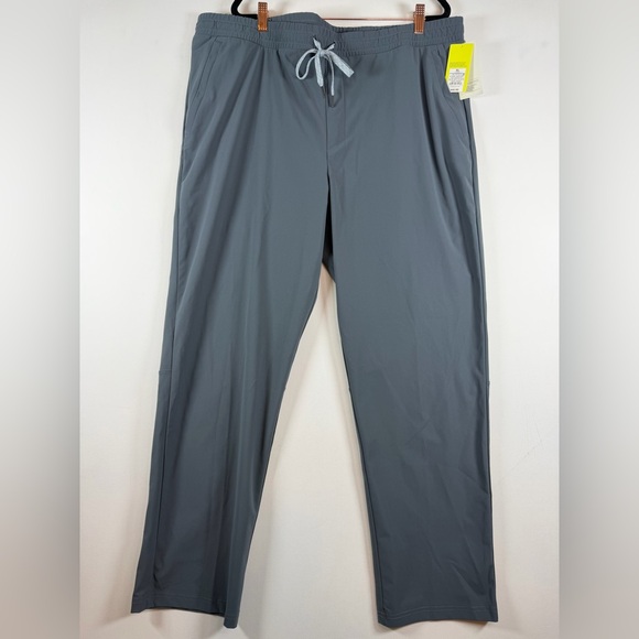 Men's 360 Lifestyle Drawstring Pants - All In Motion Gray XL Moisture Wicking - Picture 6 of 13